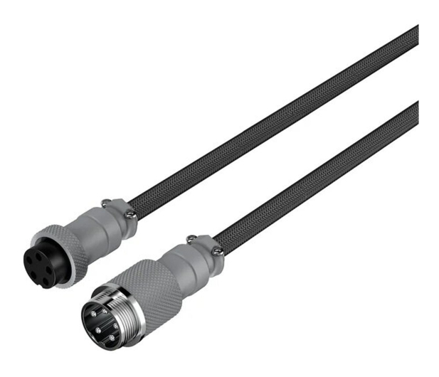 HyperX Coiled Cable Gray - 1346018 - zdjęcie 3
